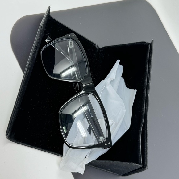 Prive Revaux Eyeglasses Frames Black Handcrafted The MLK 56-16-141 Wide Lenses - Picture 7 of 14